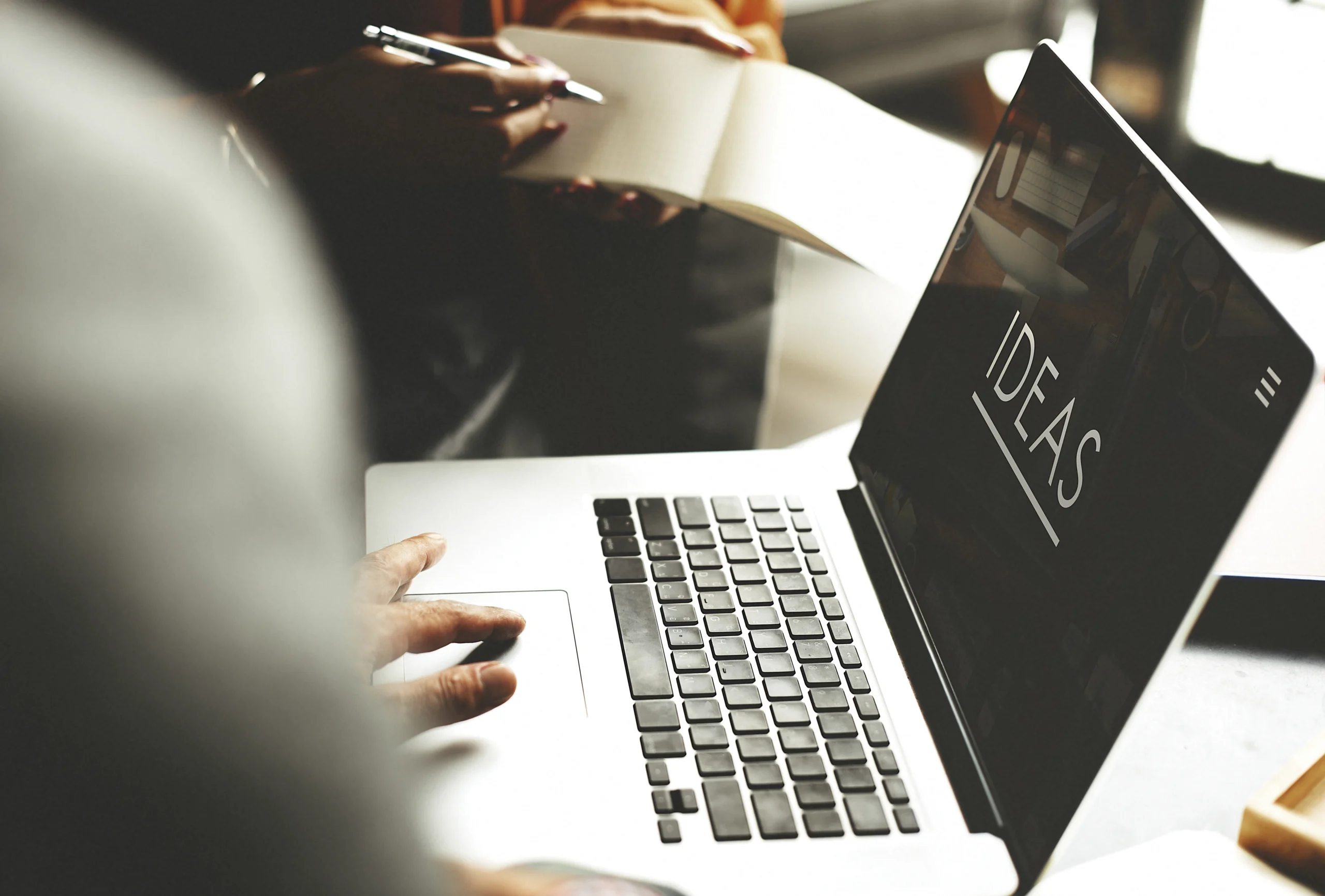 laptop-with-ideas-word-screen laptop-with-ideas-word-screen